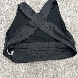 FP Movement by Free People Black and Gray Crop Top
